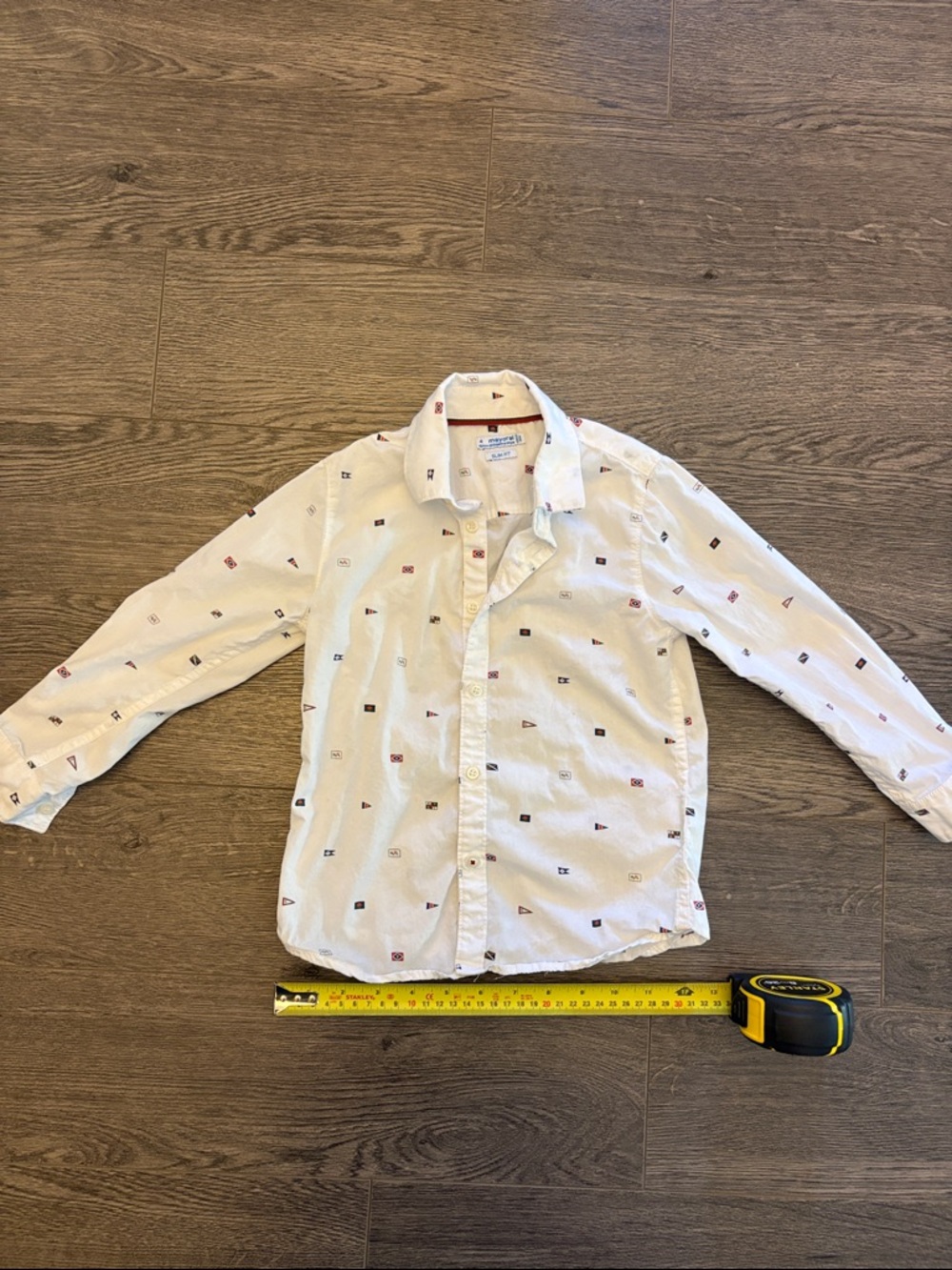 Boys premium Mayoral button-up dress Shirt